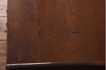 アンティーク家具　大正昭和初期　和の雰囲気を感じる引き出し付き文机(座机)(R-039063)