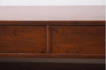 アンティーク家具　大正昭和初期　和の雰囲気を感じる引き出し付き文机(座机)(R-039063)