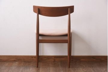 ヴィンテージ家具　G-PLAN(ジープラン)　Danishシリーズ　Larsen(ラーセン)　チーク材　ダイニングチェア(椅子、ビンテージ)(R-039069)