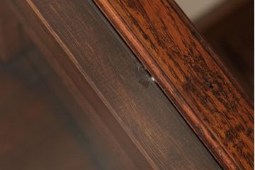 アンティーク家具　大正期　和洋折衷の空間に馴染むレトロなガラスケース(ショーケース、陳列棚、飾り棚)(R-39072)