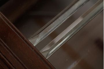 アンティーク雑貨　精工舎(SEIKOSHA、セイコー)　ゼンマイ式　取り外しができる上宮飾り付きの振り子柱時計(掛け時計、振り子時計、古時計)(R-039081)