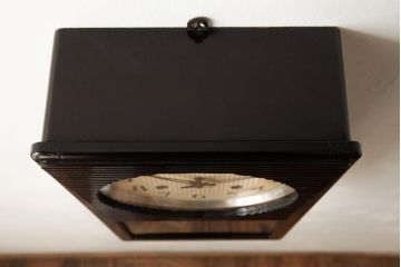 アンティーク雑貨　精工舎(SEIKOSHA、セイコー)　レトロシックなゼンマイ式掛け時計(柱時計、振り子時計)(R-039082)
