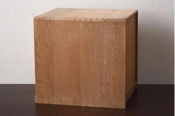 アンティーク家具　昭和中期　柔らかな木の風合いが魅力のネームプレート付き小引き出し(卓上収納、小物収納)(R-039092)