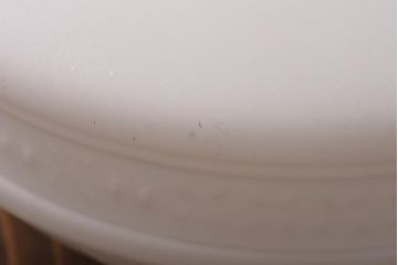 アンティーク照明　ブラケットの意匠が素敵な陽刻照明(ペンダントライト、天井照明、吊り下げ照明)(R-039098)