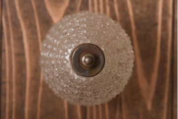 アンティーク照明　アメリカ製　ダイヤのエンボス模様がおしゃれなハンギングランプ(ペンダントライト、天井照明)(R-039099)