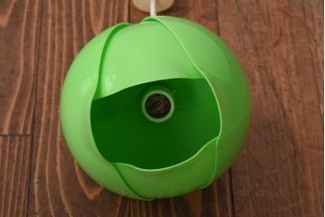 昭和レトロ照明　松下電工(ナショナル)　レトロポップでかわいらしいチューリップ照明(ペンダントライト、天井照明)(R-039101)