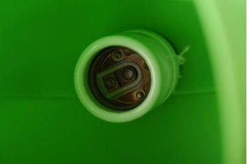 昭和レトロ照明　松下電工(ナショナル)　レトロポップでかわいらしいチューリップ照明(ペンダントライト、天井照明)(R-039101)