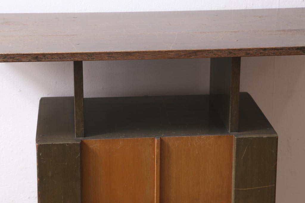 アンティーク　レア!　クラシカルなムードが漂う教卓(聖書台)(R-039102)