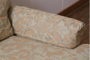 中古　アメリカ製　センチュリー社(CENTURY)　1人掛けソファ(1Pソファ、一人掛け)(定価約60万円)(R-039103)