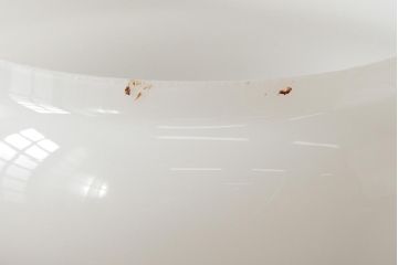 アメリカビンテージ　ヴィンテージ照明　オイルランプ型　陶器製の胴体が珍しいスタンドライト(テーブルランプ)(R-039114)
