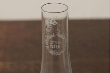 アメリカビンテージ　ヴィンテージ照明　オイルランプ型　陶器製の胴体が珍しいスタンドライト(テーブルランプ)(R-039114)