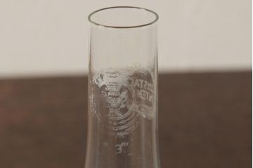 アメリカビンテージ　ヴィンテージ照明　オイルランプ型　陶器製の胴体が珍しいスタンドライト(テーブルランプ)(R-039114)