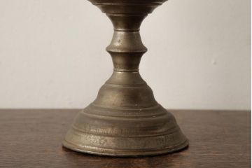 アンティーク雑貨　和製アンティーク　昭和初期　西洋スタイルのお部屋にもぴったりなオイルランプ(灯油ランプ、卓上ランプ)(R-039117)