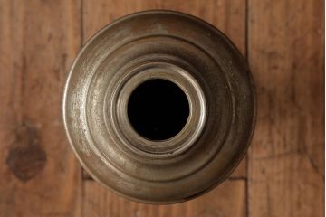 アンティーク雑貨　和製アンティーク　昭和初期　西洋スタイルのお部屋にもぴったりなオイルランプ(灯油ランプ、卓上ランプ)(R-039117)