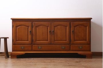 中古　横浜クラシック家具　ダニエル(Daniel)　A-205 サイドボード(キャビネット、リビングボード、収納棚)(R-039130)