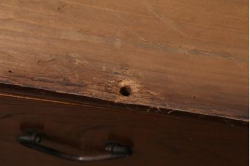 アンティーク家具　昭和初期　懐かしい雰囲気漂う素朴な佇まいの重ね箪笥(衣装箪笥、引き出し)(R-039134)