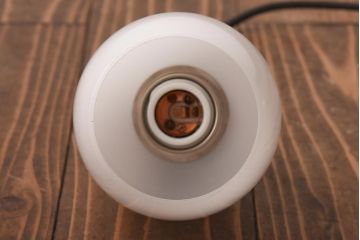 アンティーク照明　丸みのあるフォルムが愛らしいペンダントライト(天井照明、電笠、吊り下げ照明)(R-039165)