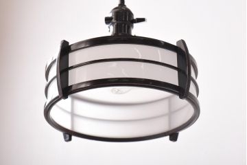レトロ照明　和の雰囲気と懐かしさ漂うペンダントライト(天井照明、電笠、吊り下げ照明)(R-039166)