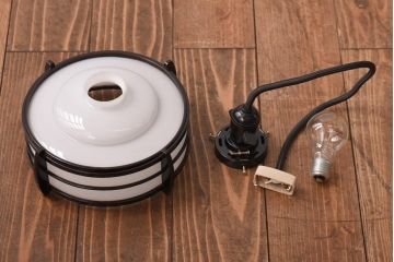 レトロ照明　和の雰囲気と懐かしさ漂うペンダントライト(天井照明、電笠、吊り下げ照明)(R-039166)