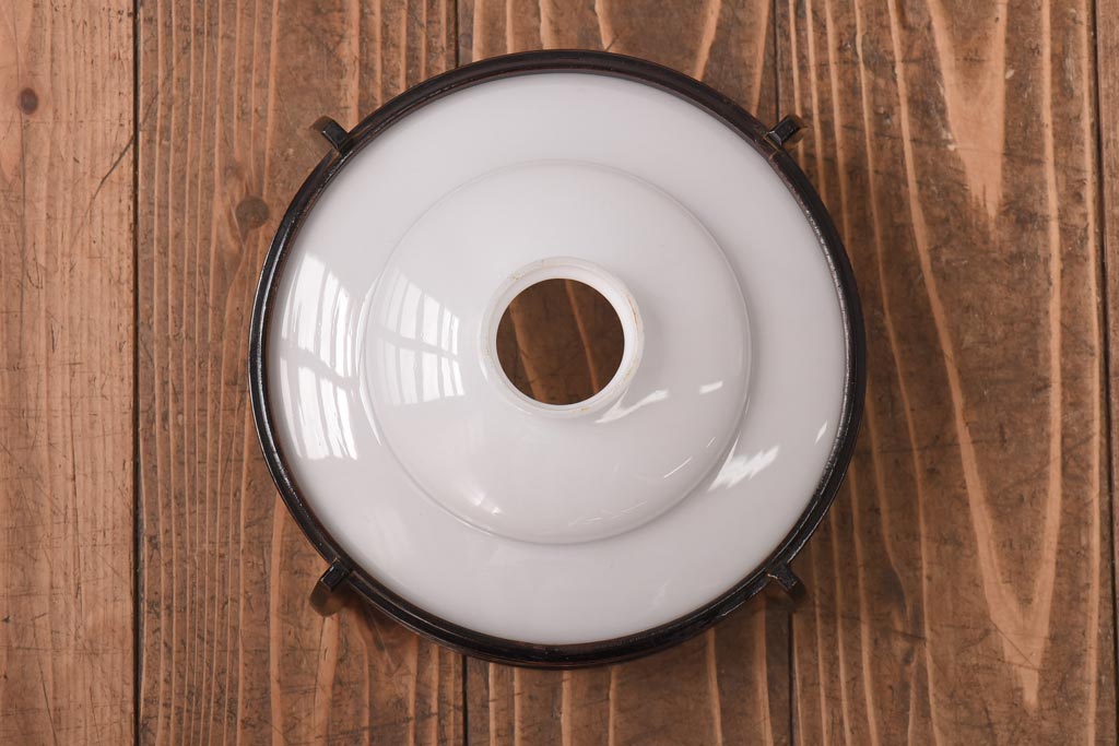 レトロ照明　和の雰囲気と懐かしさ漂うペンダントライト(天井照明、電笠、吊り下げ照明)(R-039166)