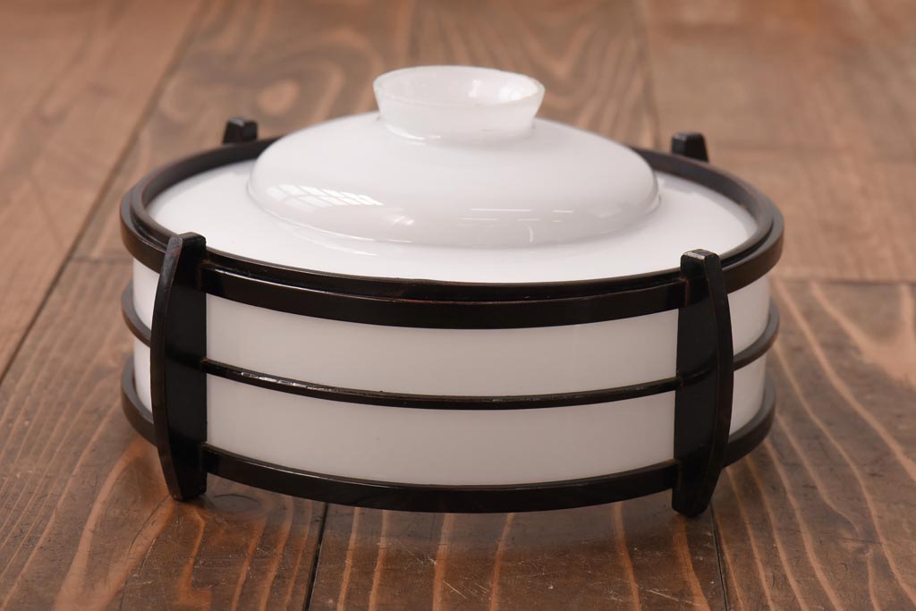 レトロ照明　和の雰囲気と懐かしさ漂うペンダントライト(天井照明、電笠、吊り下げ照明)(R-039166)