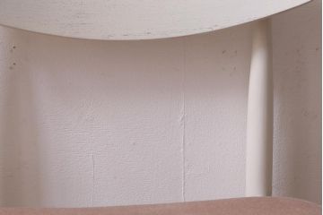 イギリスヴィンテージ　G-PLAN(ジープラン)　Danishシリーズ　Larsen(ラーセン)　チーク材　可愛らしい雰囲気のペイントがお洒落なダイニングチェア　(R-039189)