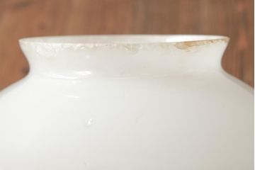 アンティーク照明　激レア!　アールデコ調の装飾が魅力的な球体ガラスのペンダントライト(天井照明、吊り下げ照明)(R-039195)