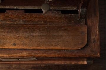 アンティーク雑貨　和製アンティーク　三崎商会　ノスタルジックな雰囲気が魅力的な木製レジスター(キャッシャー)(R-039198)