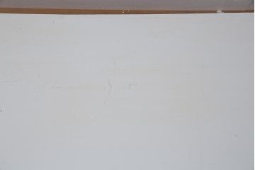 アンティーク家具　昭和中期　レトロな佇まいが可愛らしいペイント文机(座机、片袖)(R-039202)