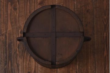 アンティーク雑貨　和製アンティーク　古民具　鉢カバーやディスプレイにもおすすめな一斗枡(マス、升)(R-039213)