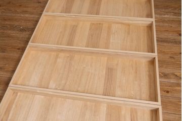 リメイク家具　伝統民芸　岩谷堂箪笥　脚付　和タンスと収納棚の2wayサイドボード(衣装箪笥)(R-039221)