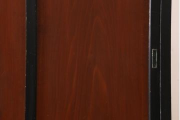 アンティーク家具　大正期　和の趣き漂うシンプルな戸棚(収納棚)(R-039222)