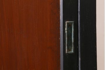 アンティーク家具　大正期　和の趣き漂うシンプルな戸棚(収納棚)(R-039222)