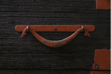 アンティーク家具　明治大正期　ペイント　和モダンな雰囲気作りにおすすめの小箪笥(時代箪笥、引き出し)(R-039228)