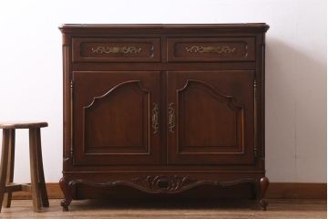 中古　アメリカ製　センチュリー社(CENTURY)　天板拡張式　サイドキャビネット　(R-039237)