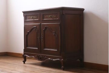 中古　アメリカ製　センチュリー社(CENTURY)　天板拡張式　サイドキャビネット　(R-039237)