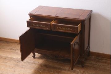 中古　アメリカ製　センチュリー社(CENTURY)　天板拡張式　サイドキャビネット　(R-039237)