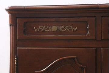 中古　アメリカ製　センチュリー社(CENTURY)　天板拡張式　サイドキャビネット　(R-039237)