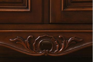 中古　アメリカ製　センチュリー社(CENTURY)　天板拡張式　サイドキャビネット　(R-039237)