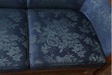 中古　maruni(マルニ木工)　地中海シリーズ　ロベリア　2人掛け　ラブソファ(ラブシート、二人掛け)(R-039242)