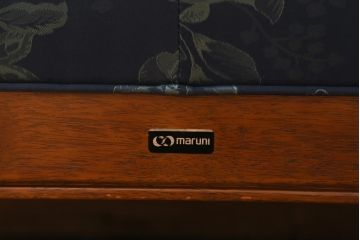 中古　maruni(マルニ木工)　地中海シリーズ　ロベリア　2人掛け　ラブソファ(ラブシート、二人掛け)(R-039242)