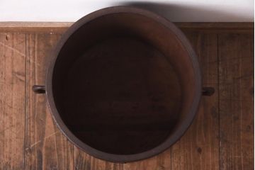 アンティーク雑貨　和製アンティーク　古民具　深い色合いが時代を感じる一斗枡(マス、升)(R-039251)