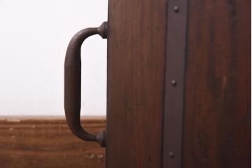 アンティーク雑貨　和製アンティーク　古民具　深い色合いが時代を感じる一斗枡(マス、升)(R-039251)