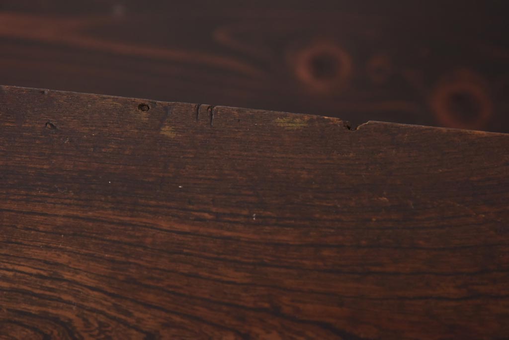 アンティーク家具　和製アンティーク　大正昭和初期　仕切り付きのコンパクトな小引き出し(卓上収納、小物収納)(R-039255)