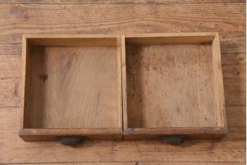 アンティーク家具　和製アンティーク　昭和初期　栓材　鳥の透かし彫りが趣ある本箱(ブックケース、収納棚)(R-039261)