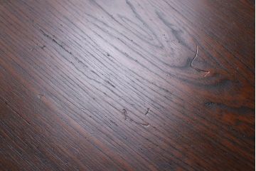 アンティーク家具　和製アンティーク　大正昭和初期　栓材　上手物!上品な挽き物加工の脚が魅力な丸テーブル(座卓、ローテーブル)(R-039265)