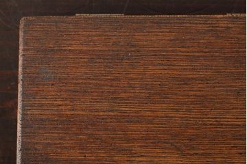 アンティーク雑貨　和製アンティーク　昭和初期　古びた木の味わいが魅力的な小物収納箱(木箱、小箱)(R-039269)