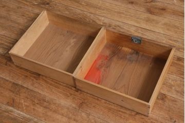 アンティーク家具　和製アンティーク　昭和初期　レトロな佇まいの本箱(ブックケース、収納棚、戸棚、キャビネット)(R-039275)