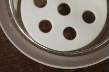 アンティーク雑貨　昭和レトロ　和製アンティーク　個性的な空間作りにおすすめのデシケーター(乾燥ビン・ガラス瓶)(R-039279)