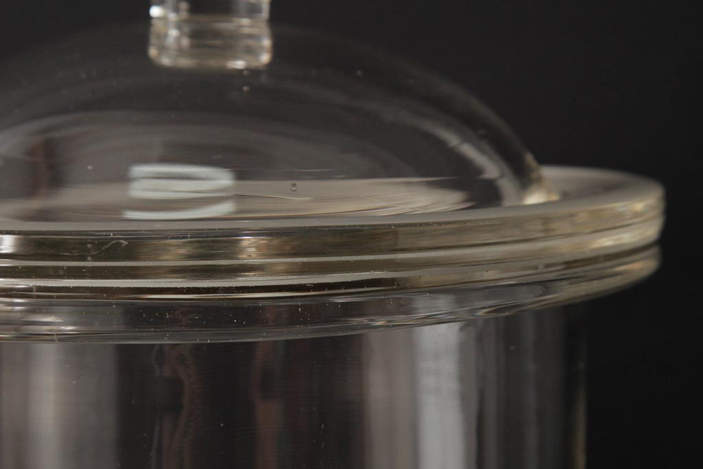 デシケーター　乾燥瓶　実験器具　ガラス瓶　古道具　アンティーク　昭和レトロ　未 Yahoo!オークション -「デシケータ」(アンティーク